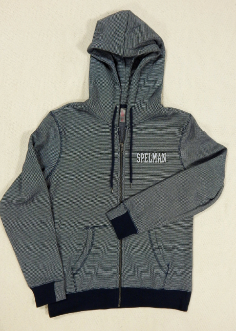 Spelman College Hooded Mini-Stripe Jacket - FO